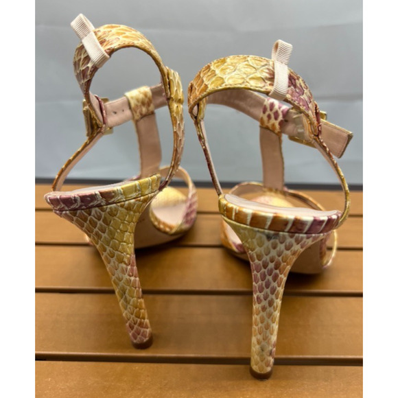 SJP Womens Sunset Pelicon Jo T Strap High Heel Sandal Z1846* Sz 39 EUR - Picture 8 of 15